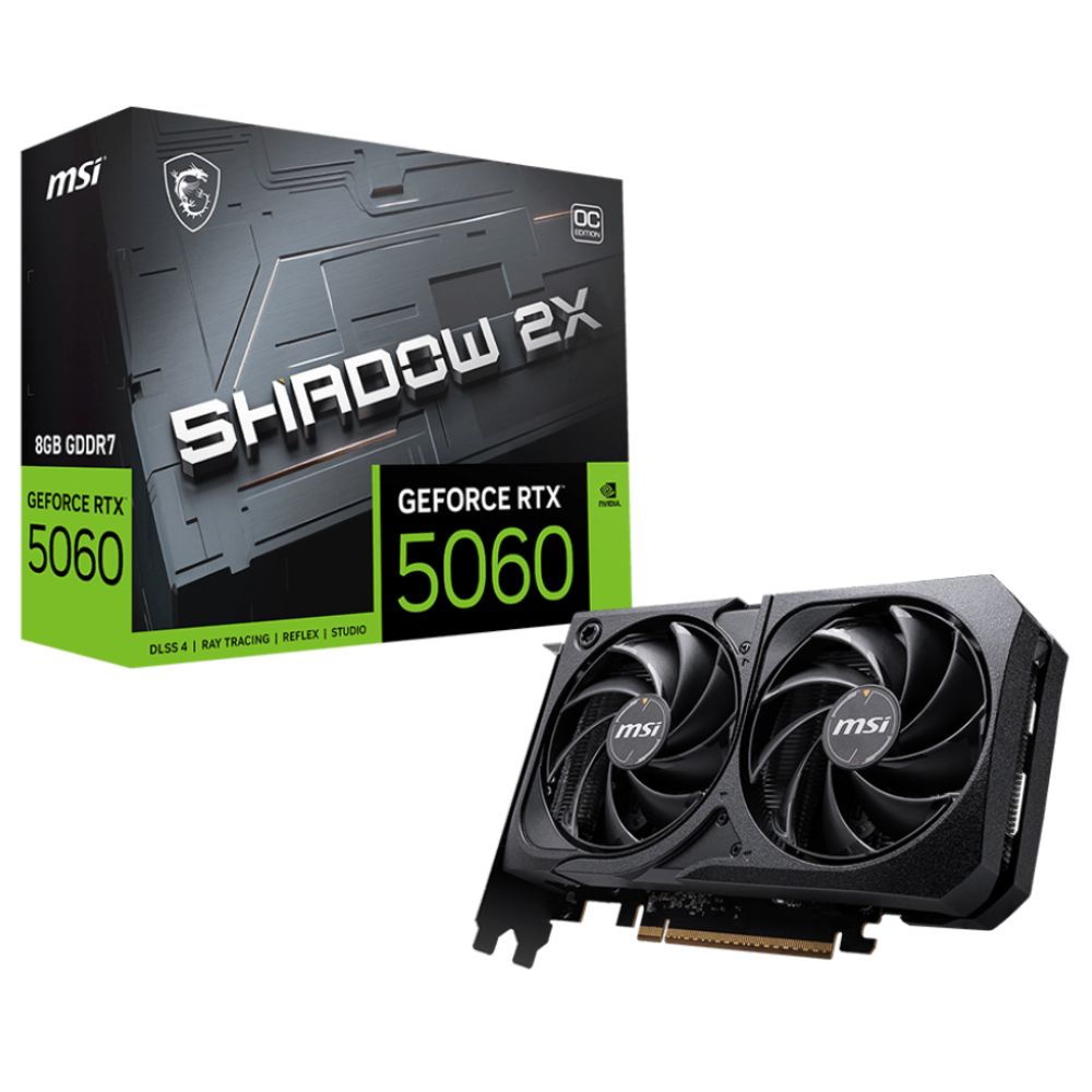 GPU RTX 5060 8GB OC MSI SHADOW X2